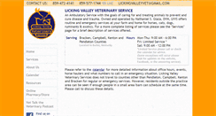 Desktop Screenshot of lickingvalleyvet.com